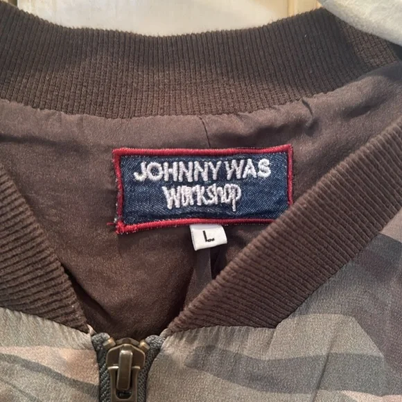 Johnny Was Embroidered Bomber Jacket - Picture 5 of 8